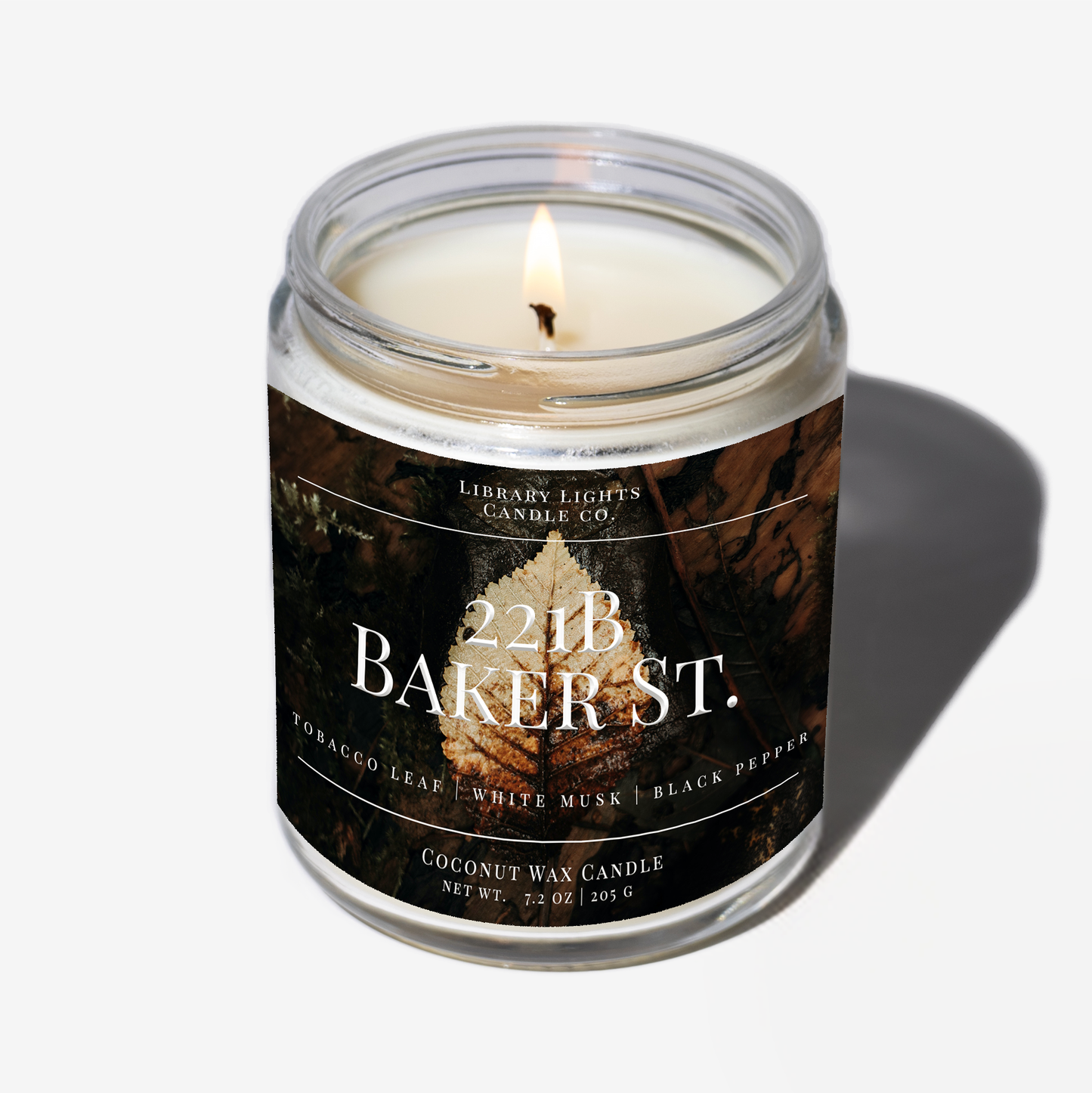 8oz Jar Candle - 221B Baker St.