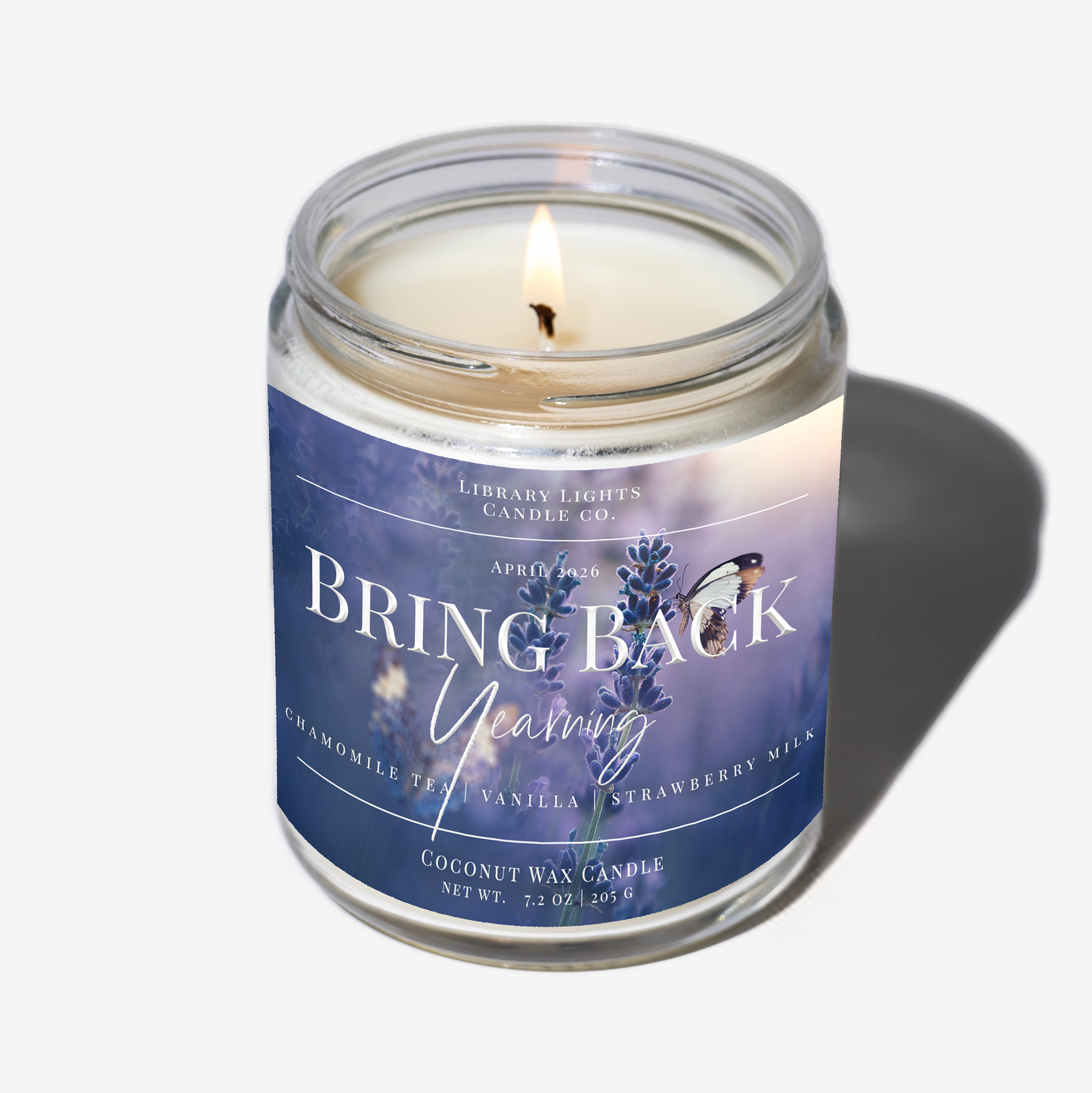 8oz Jar Candle - Bring Back Yearning (Candle Of The Month - April)