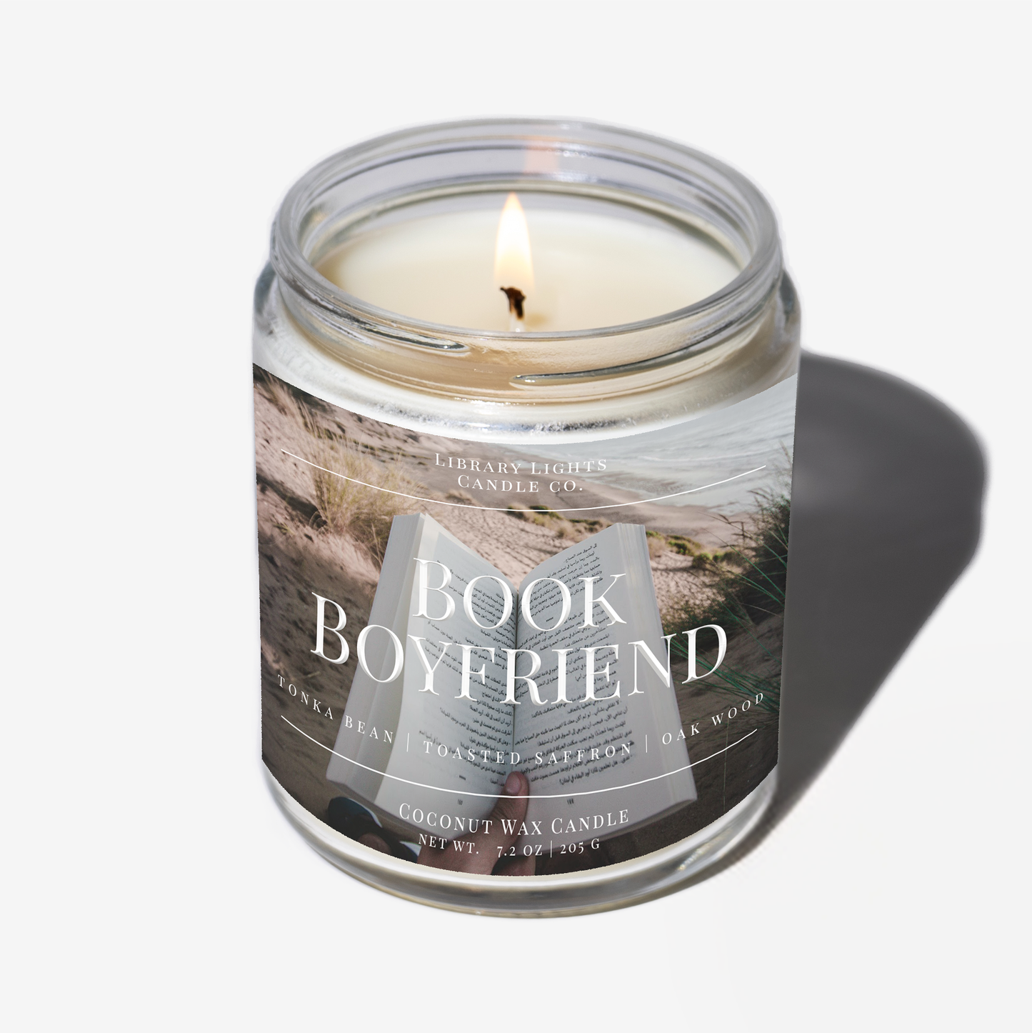 8oz Jar Candle - Book Boyfriend