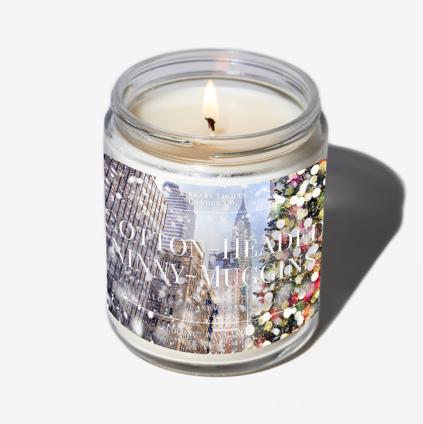 8oz Jar Candle - Cotton-Headed Ninny-Muggins