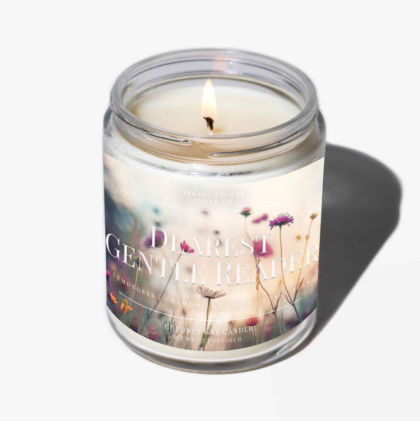 8oz Jar Candle - Dearest Gentle Reader