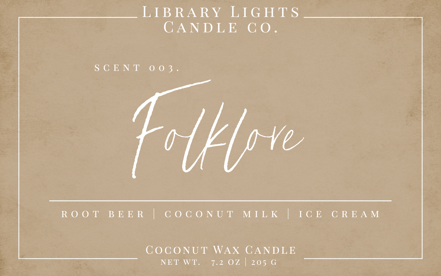 8oz Jar Candle - 003. Folklore