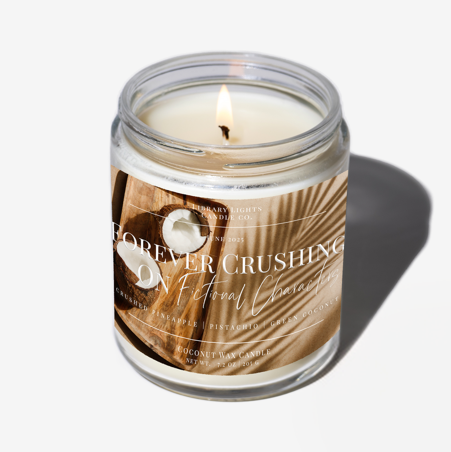 8oz Jar Candle - Forever Crushing On Fictional Characters
