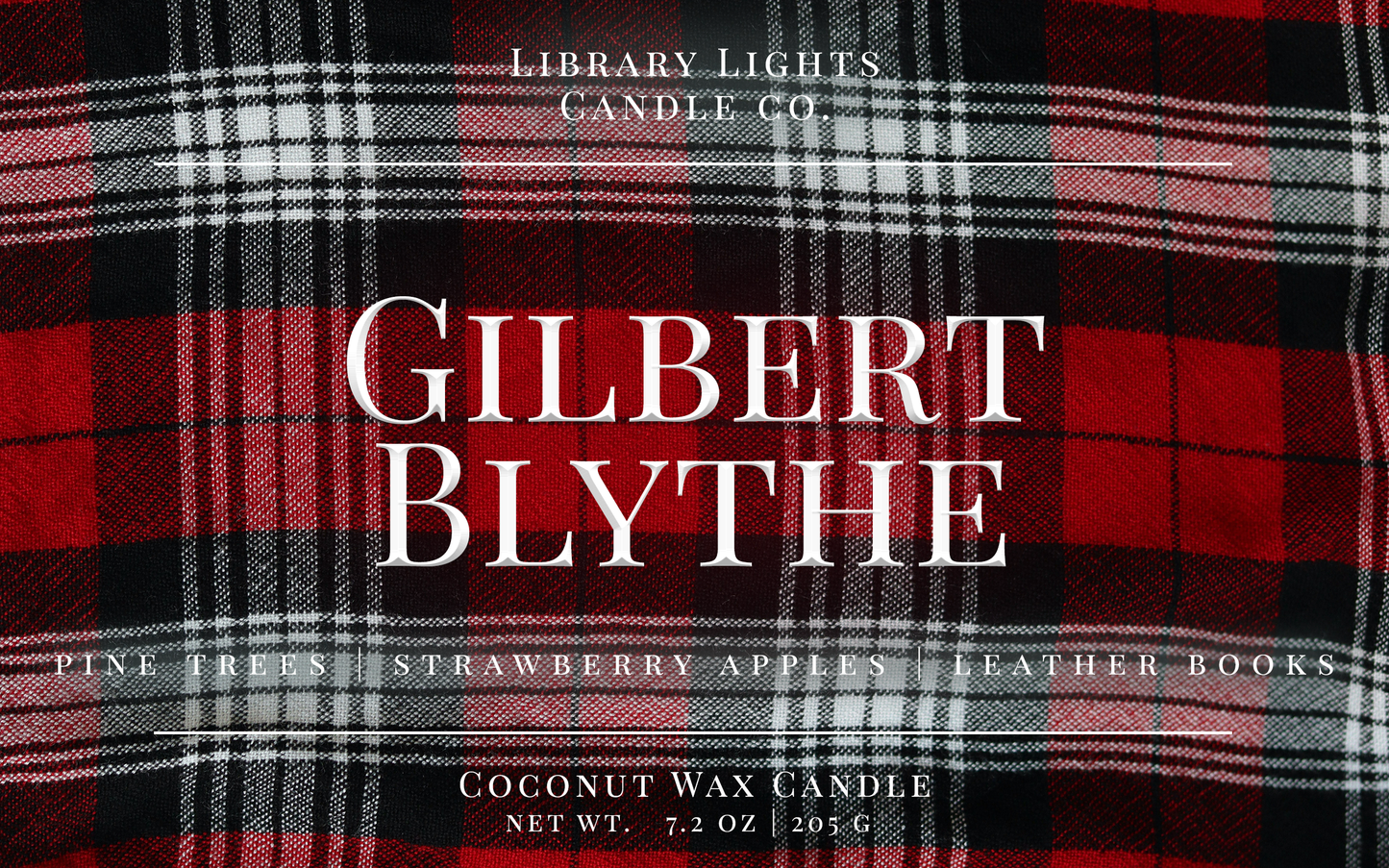 8oz Jar Candle - Gilbert Blythe