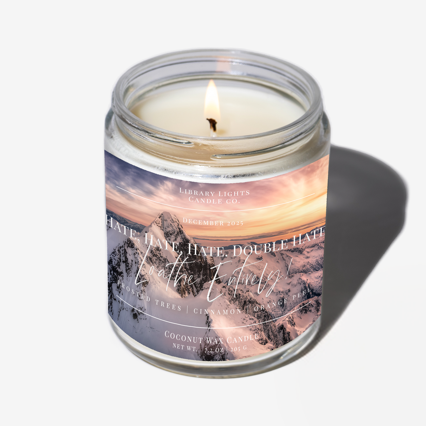 8oz Jar Candle - Hate Hate Hate (Candle Of The Month - December)