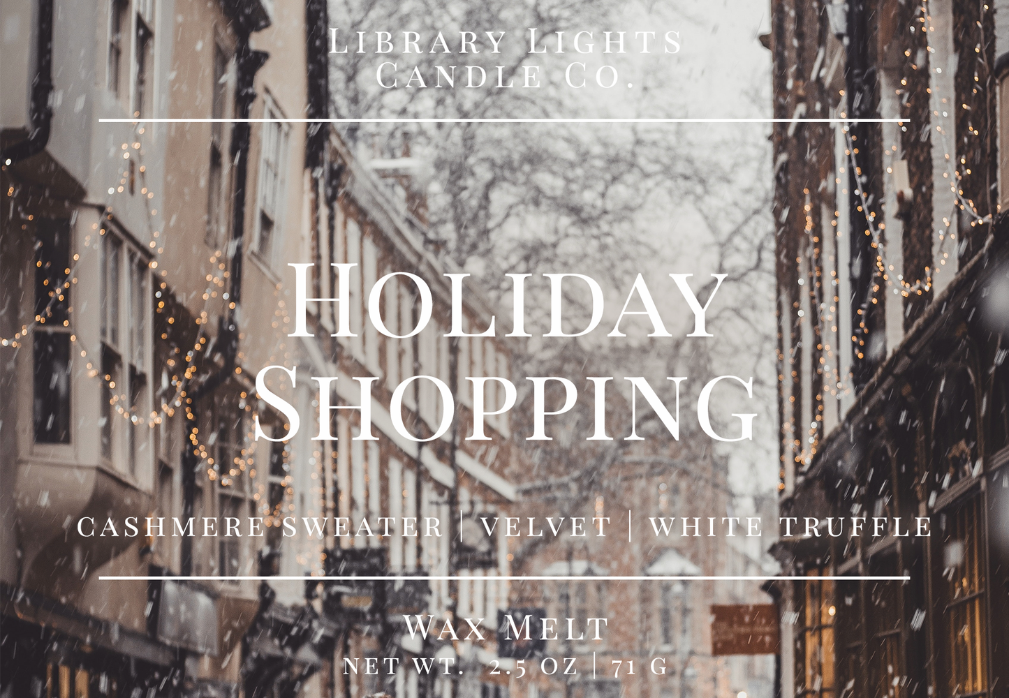 Wax Melt - Holiday Shopping