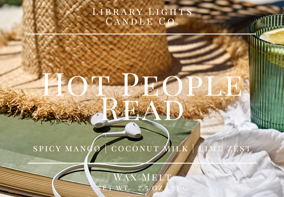 Wax Melt - Hot People Read