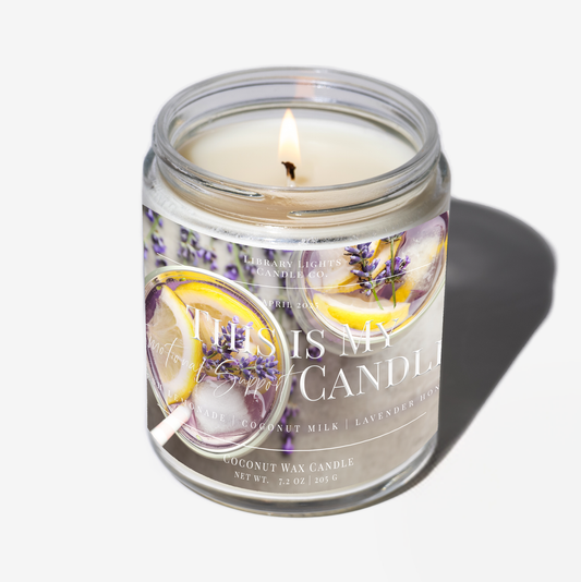 8oz Jar Candle - Emotional Support Candle