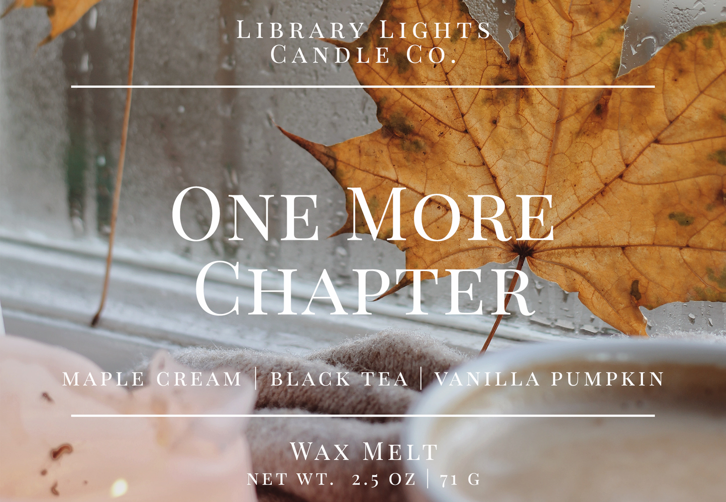 Wax Melt - One More Chapter