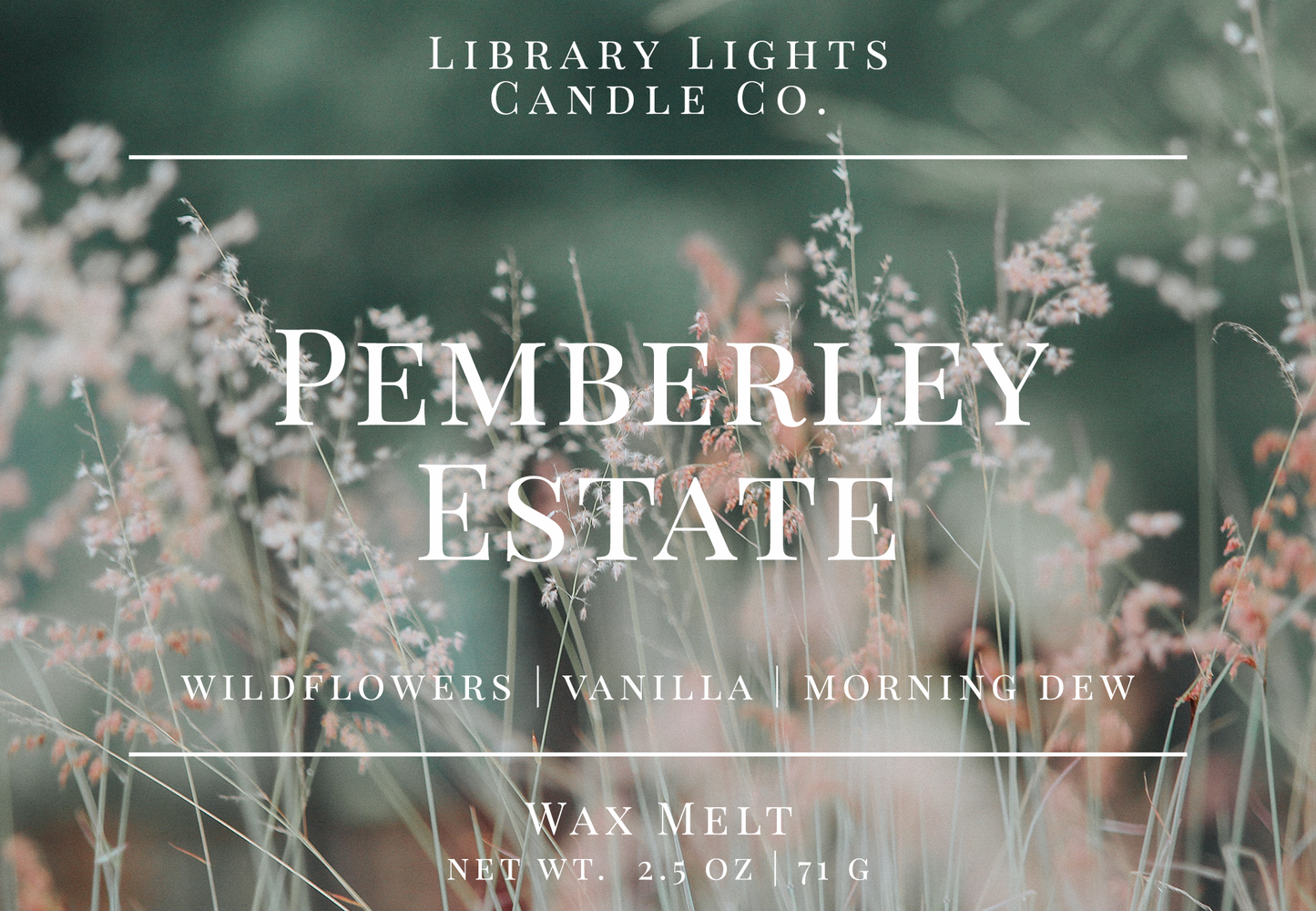 Wax Melt - Pemberley Estate