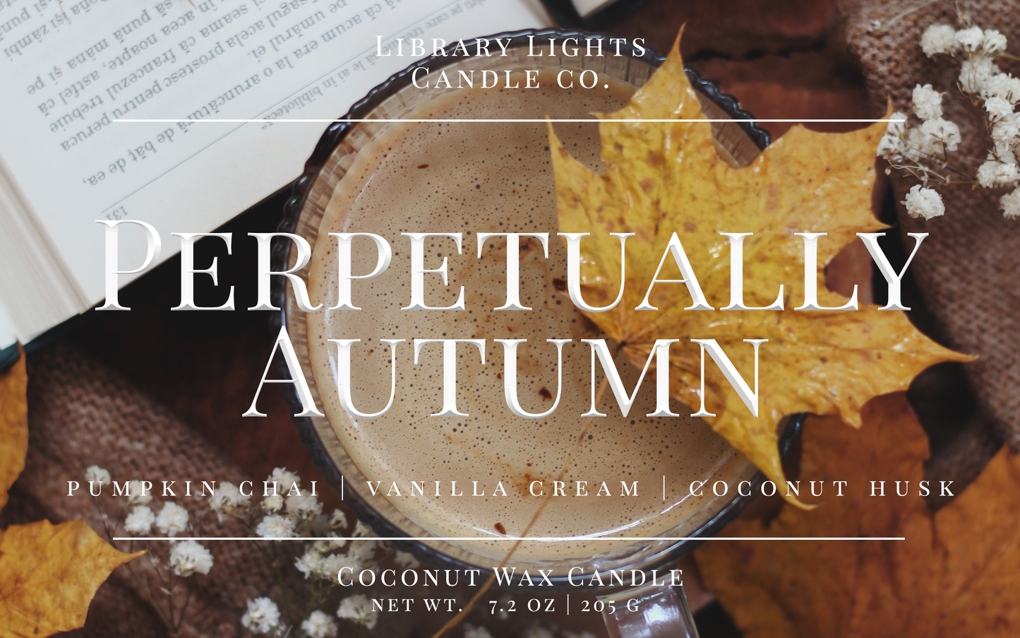 8oz Jar Candle - Perpetually Autumn