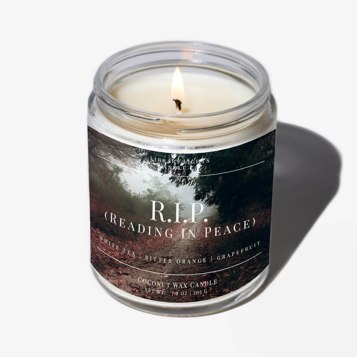 8oz Jar Candle - R.I.P. (Reading In Peace)