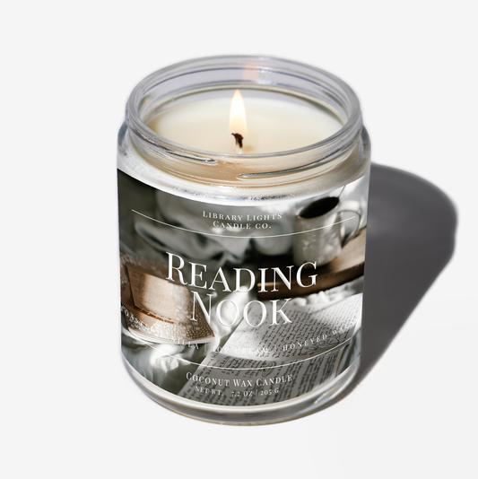 8oz Jar Candle - Reading Nook