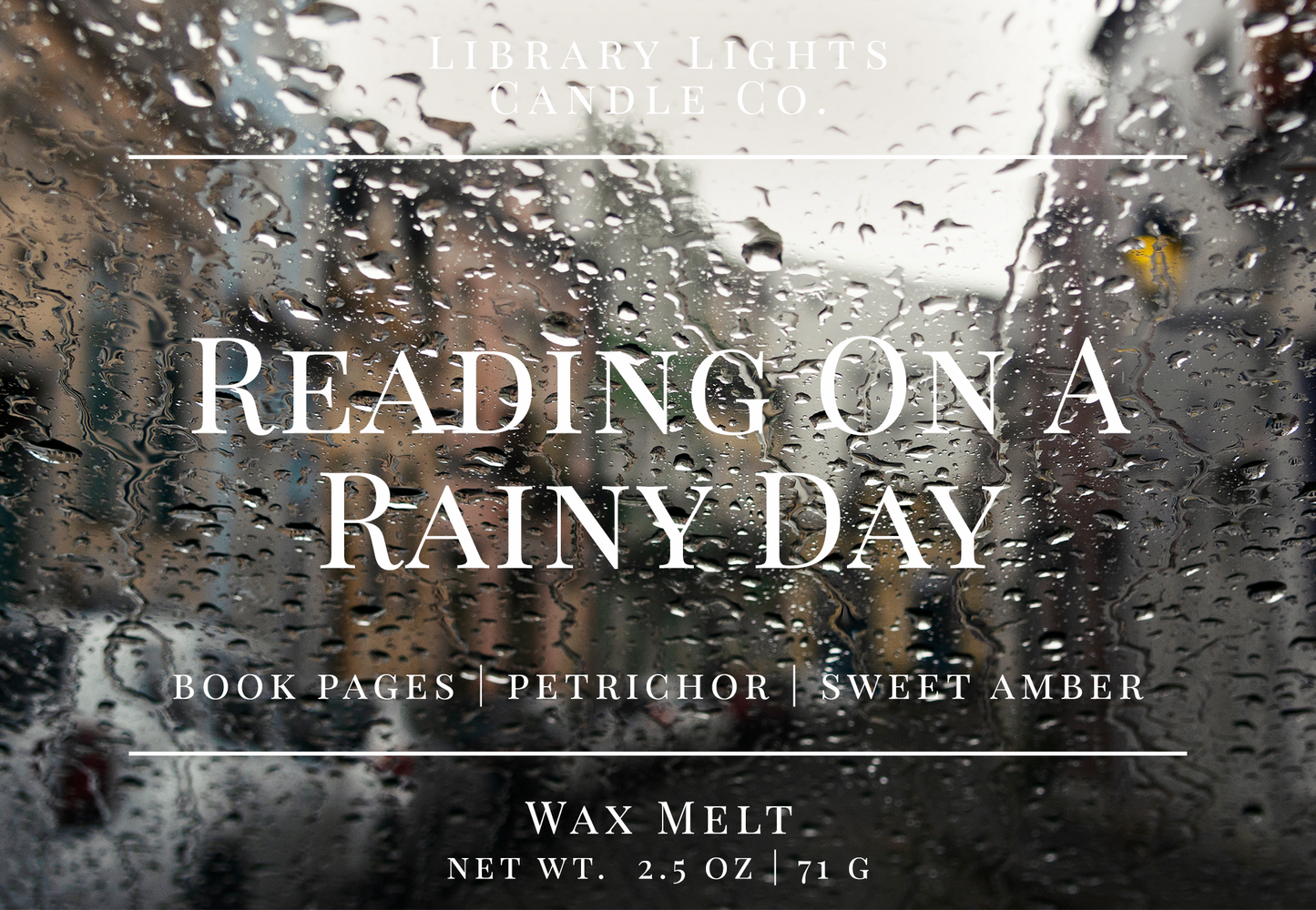 Wax Melt - Reading On A Rainy Day
