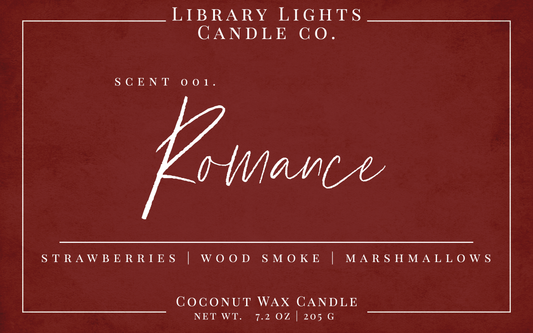 8oz Jar Candle - Romance