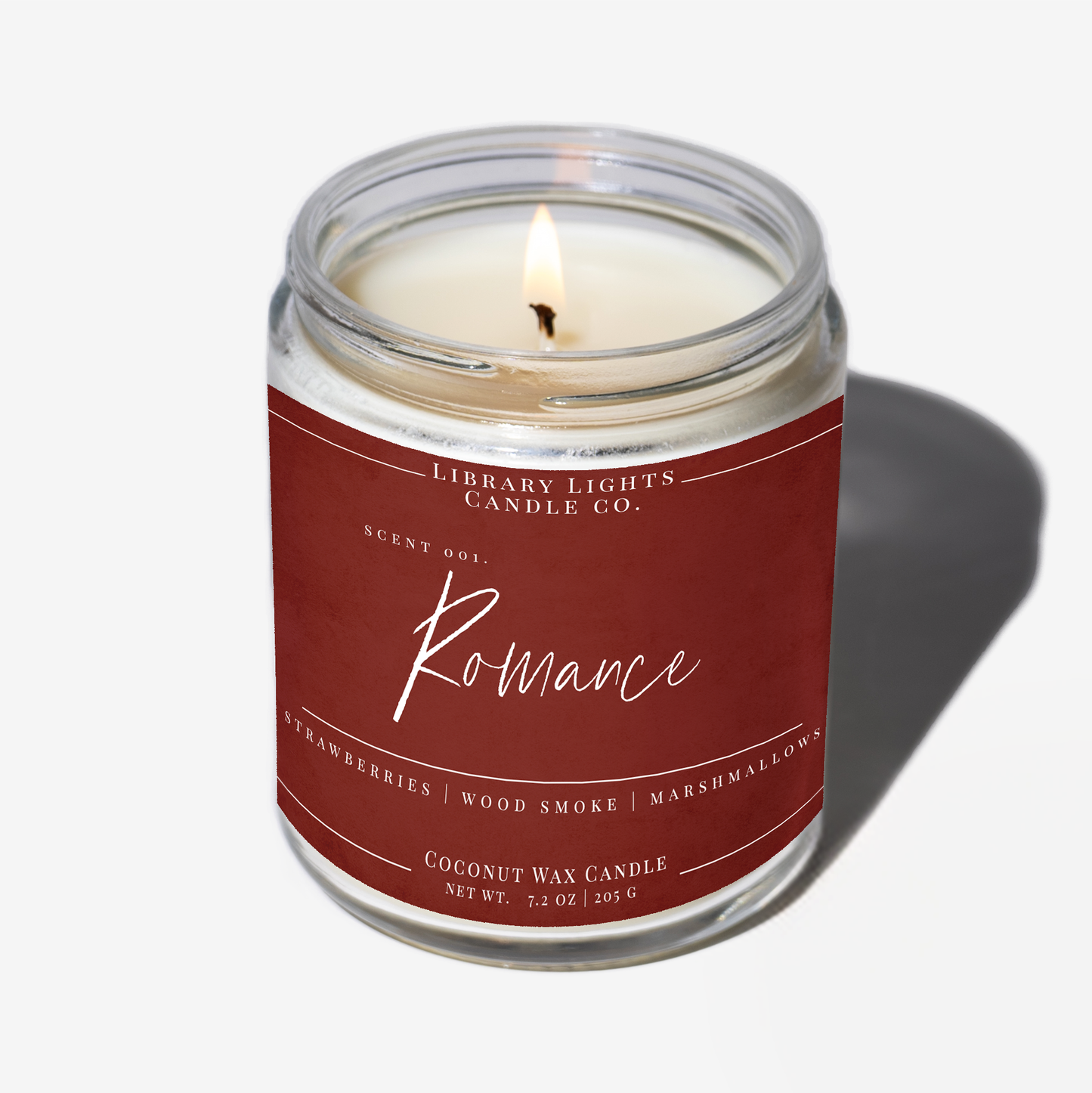 8oz Jar Candle - Romance