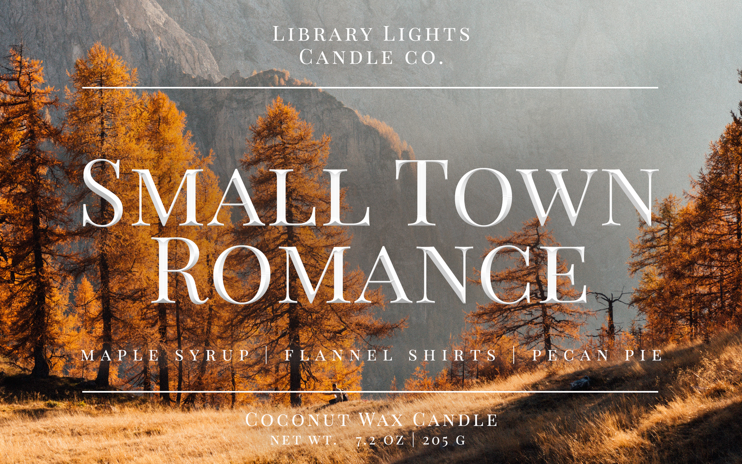 8oz Jar Candle - Small Town Romance