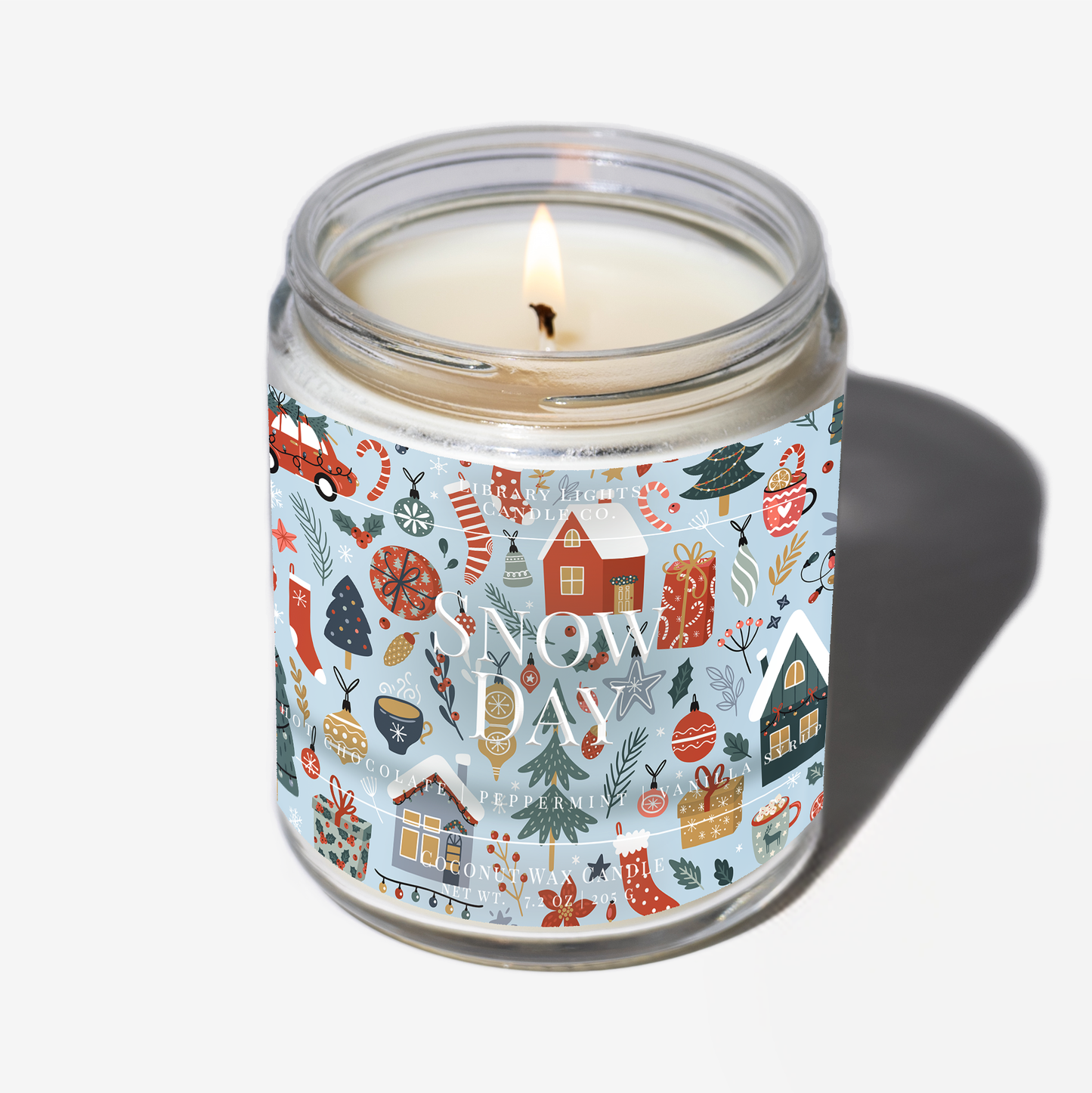 8oz Jar Candle - Snow Day