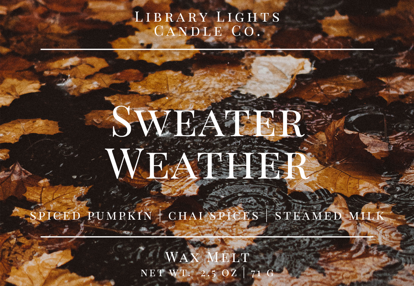 Wax Melt - Sweater Weather