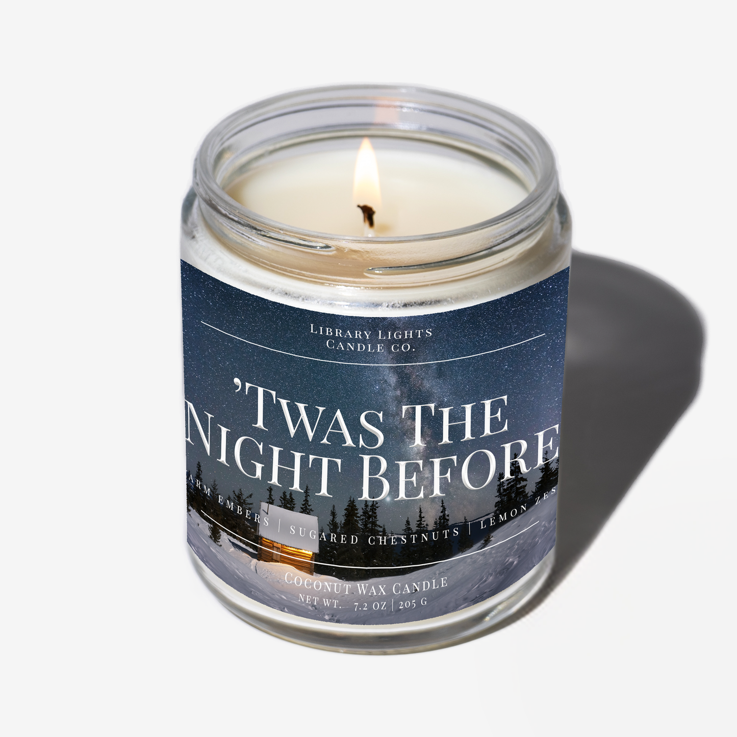 8oz Jar Candle - 'Twas The Night Before