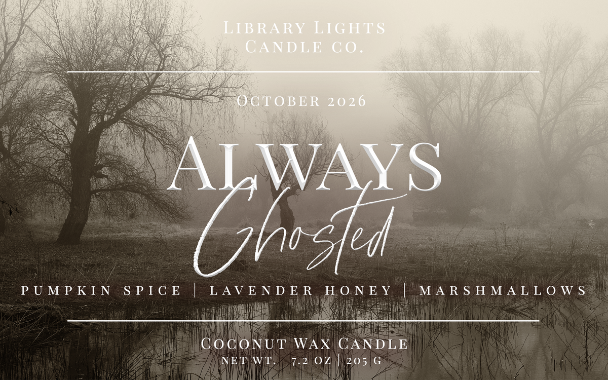 8oz Jar Candle - Always Ghosted (Candle Of The Month - October)
