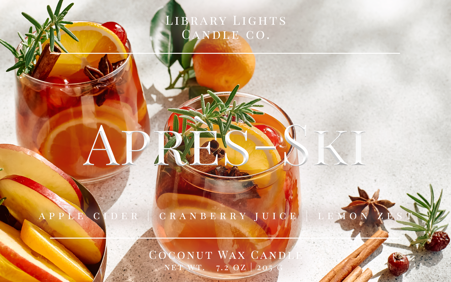 8oz Jar Candle - Apres-ski