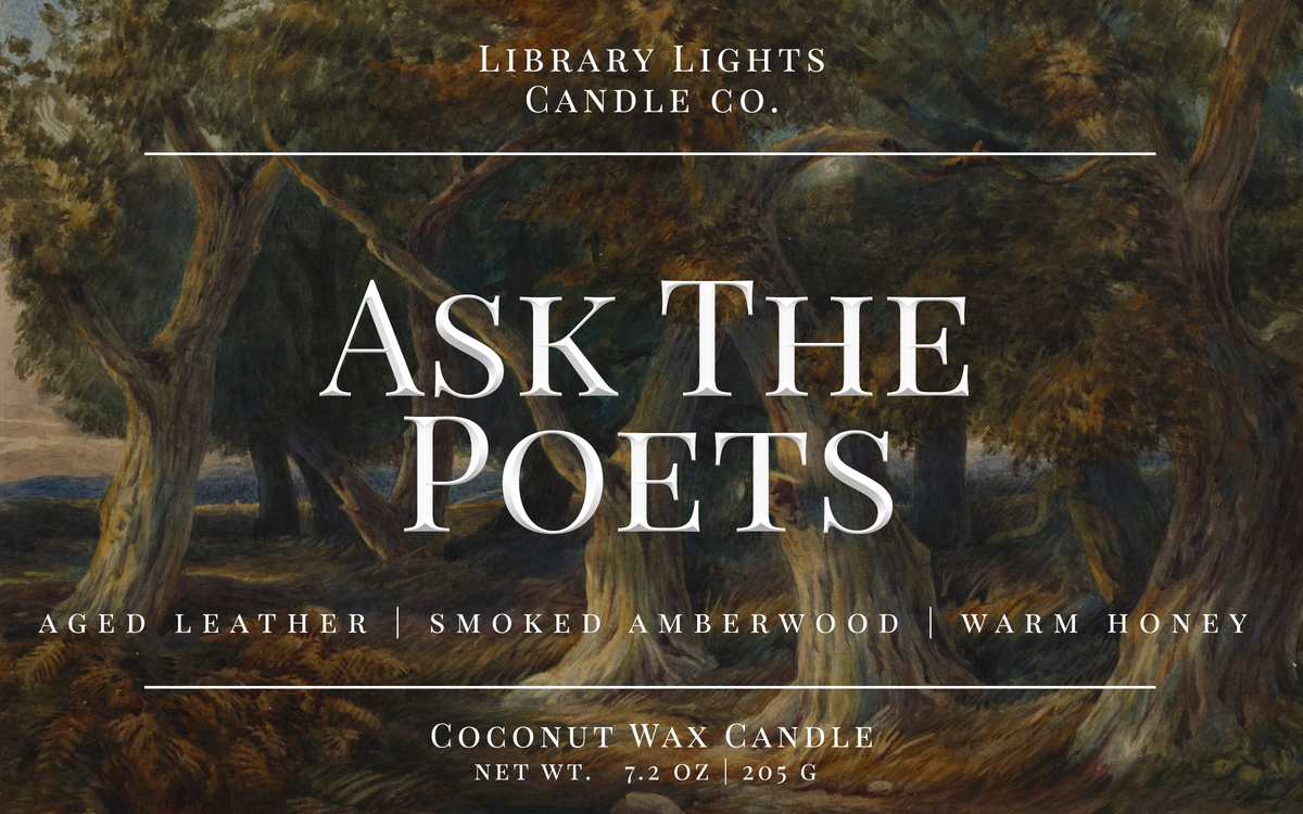 8oz Jar Candle - Ask The Poets