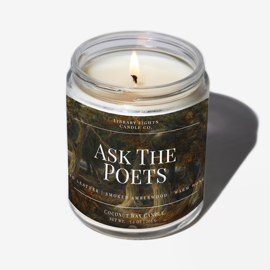 8oz Jar Candle - Ask The Poets