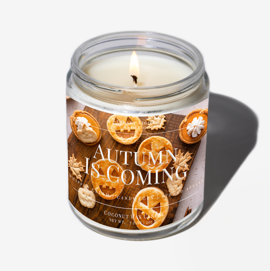 8oz Jar Candle - Autumn Is Coming