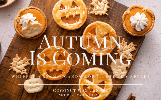 8oz Jar Candle - Autumn Is Coming