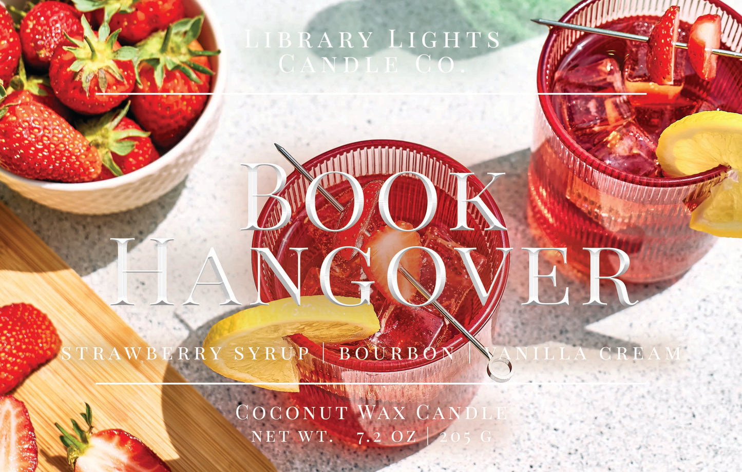 8oz Jar Candle - Book Hangover