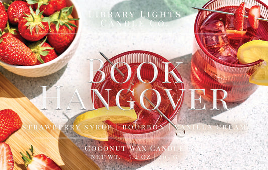 8oz Jar Candle - Book Hangover
