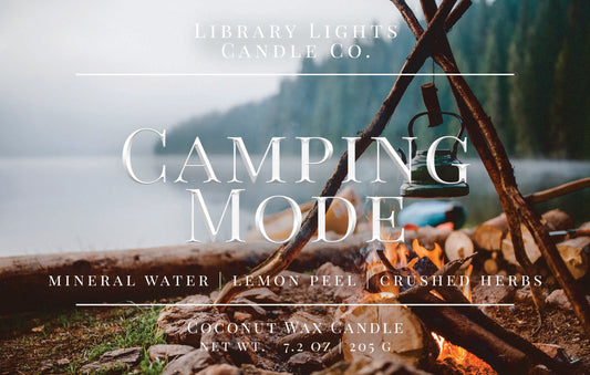 8oz Jar Candle - Camping Mode