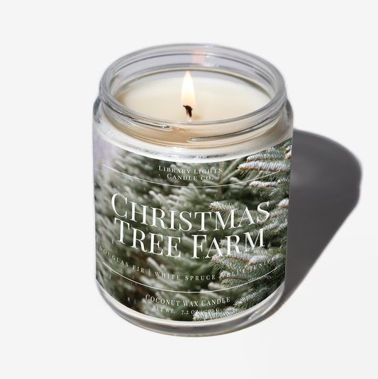 8oz Jar Candle - Christmas Tree Farm