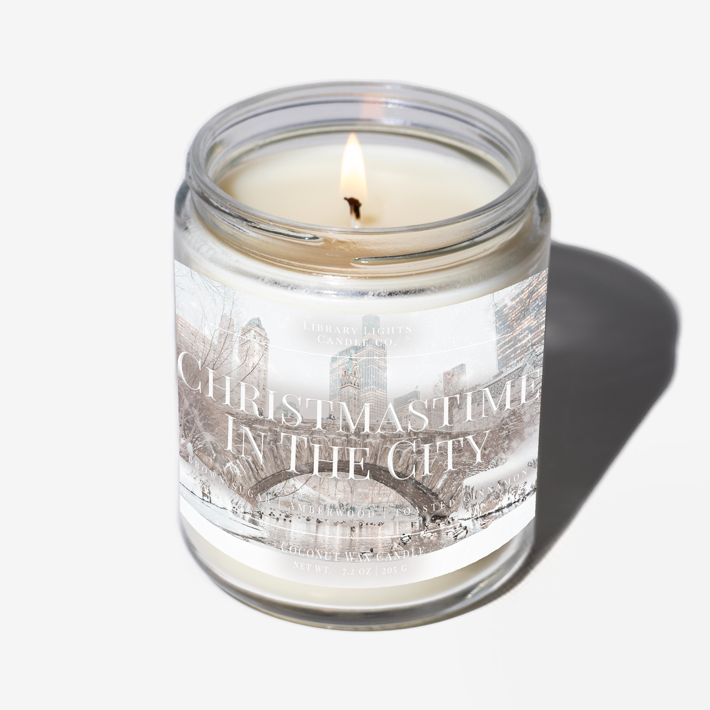 8oz Jar Candle - Christmastime In The City
