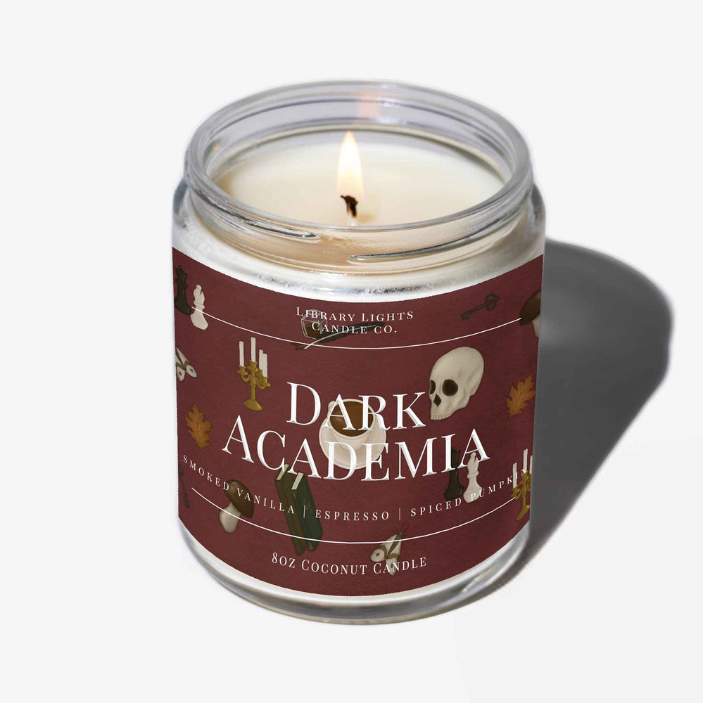 8oz Jar Candle - Dark Academia