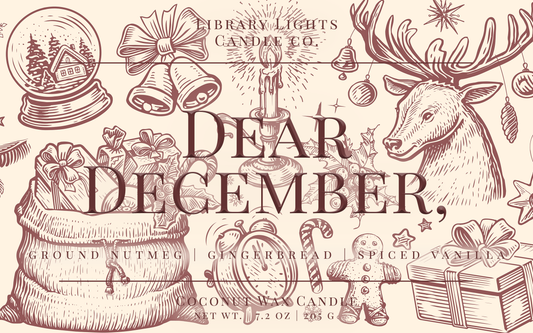 8oz Jar Candle - Dear December,