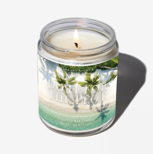 8oz Jar Candle - Do It For The Plot