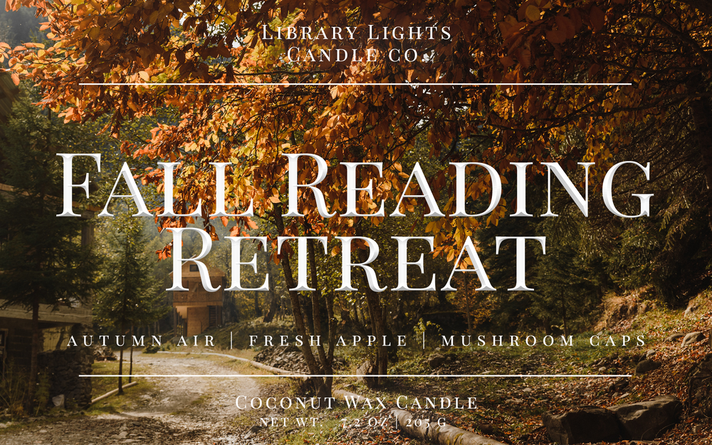 8oz Jar Candle - Fall Reading Retreat