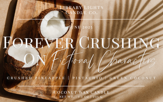 8oz Jar Candle - Forever Crushing On Fictional Characters