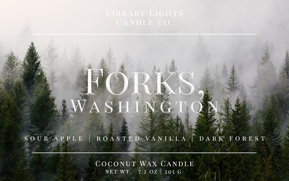 8oz Jar Candle - Forks, Washington