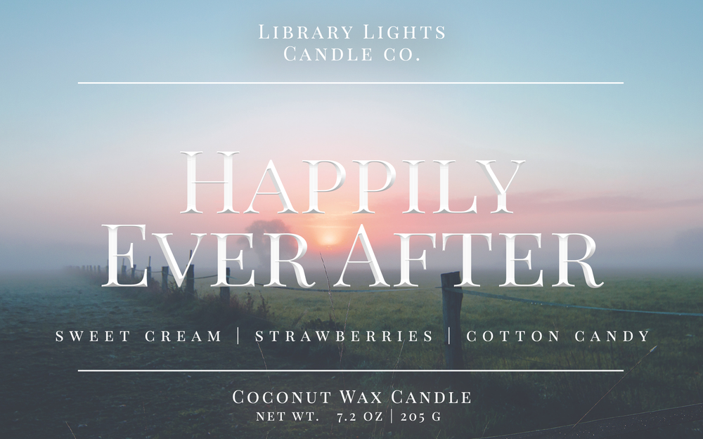 8oz Jar Candle - Happily Ever After