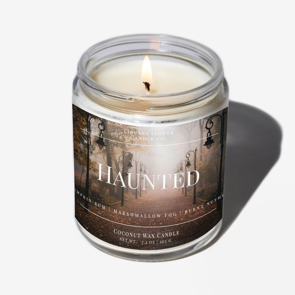 8oz Jar Candle - Haunted