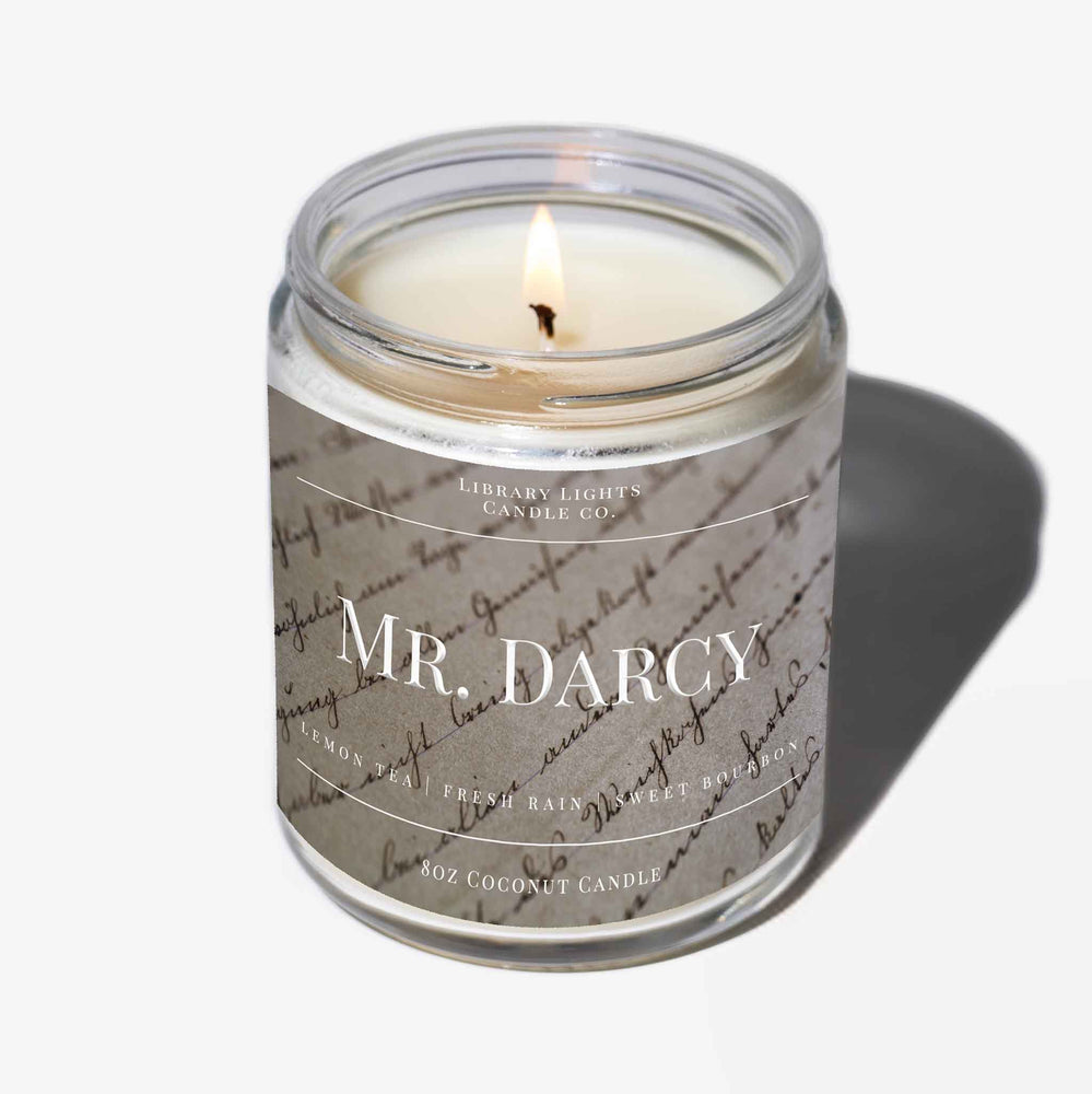 8oz Jar Candle - Mr. Darcy