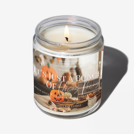 8oz Jar Candle - It's Just A Bunch of Hocus Pocus (Candle Of The Month - October)