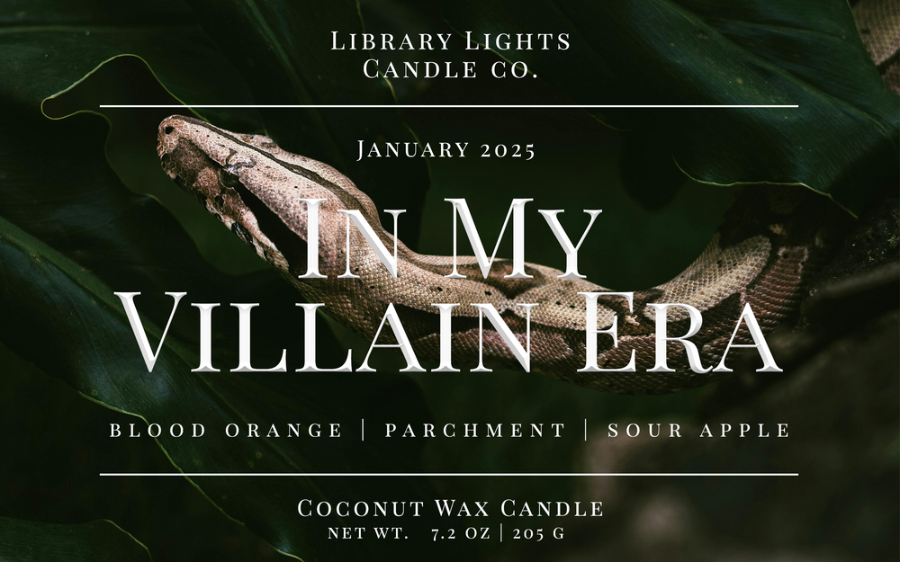 8oz Jar Candle - In My Villain Era (Candle Of The Month - January)