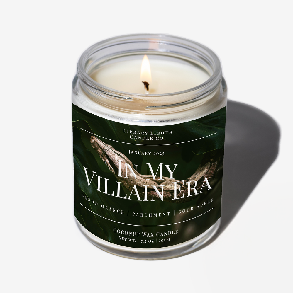 8oz Jar Candle - In My Villain Era (Candle Of The Month - January)