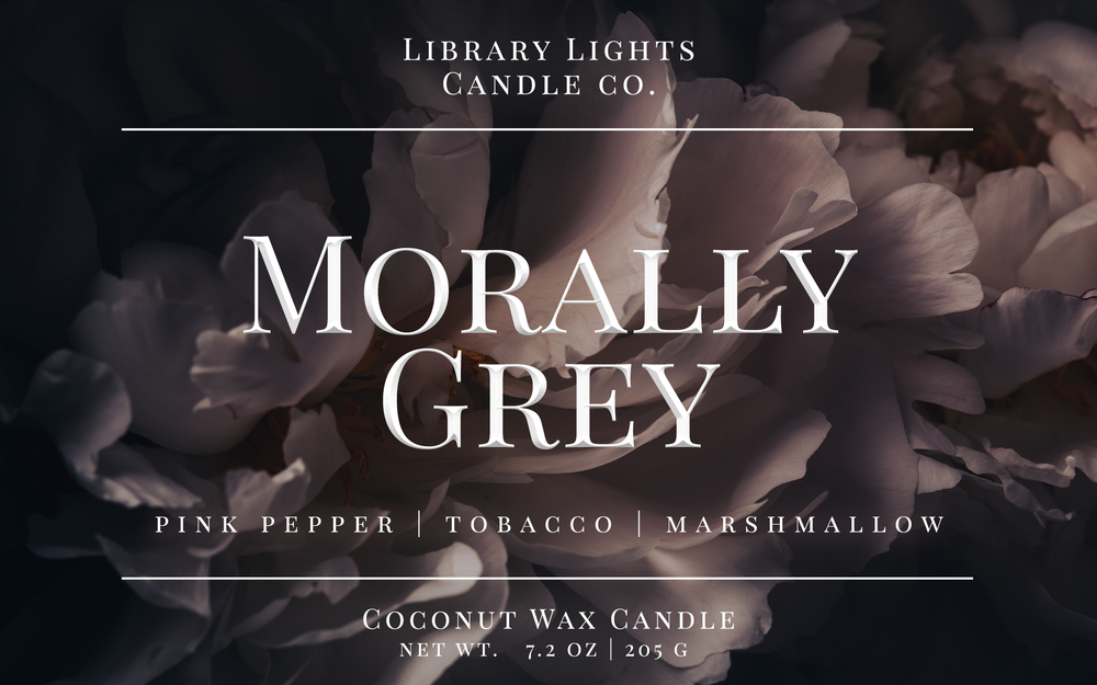 8oz Jar Candle - Morally Grey