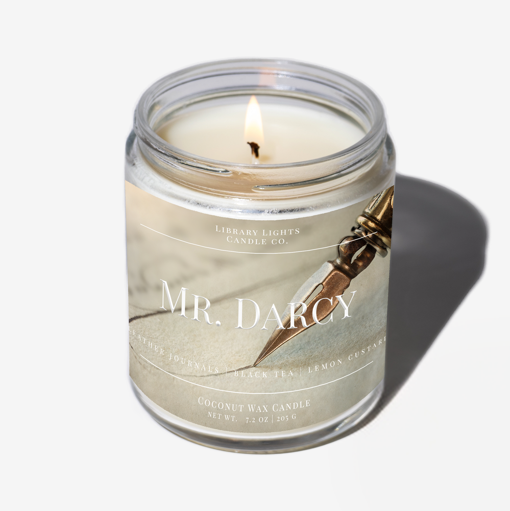 8oz Jar Candle - Mr. Darcy