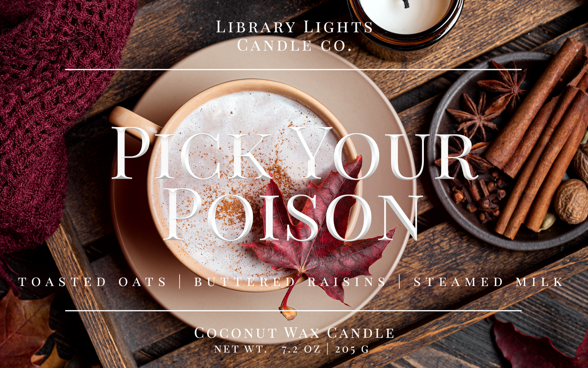 8oz Jar Candle - Pick Your Poison